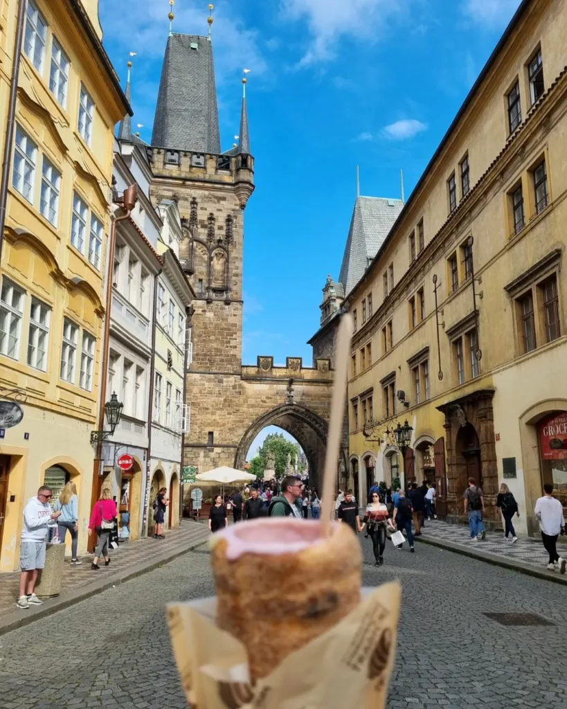 Prague, Spring, Trdelnik