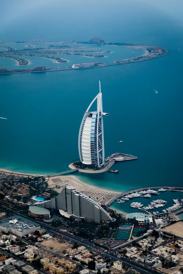 Burj Al Arab Dubai Birdview jpg