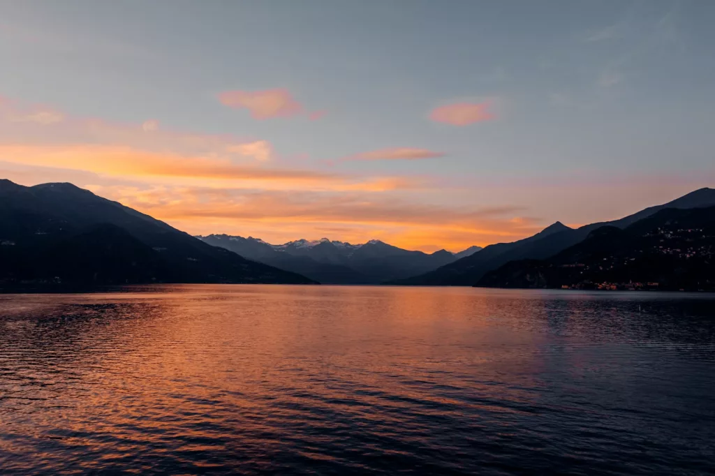 Lake Como Sunset