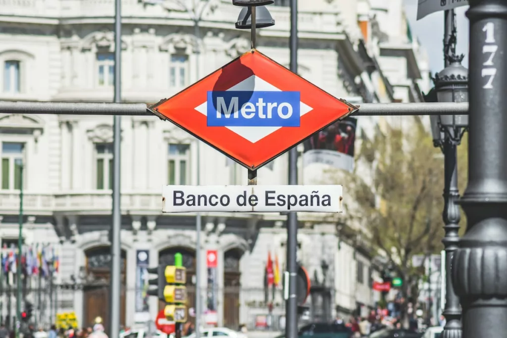 Metro Madrid Spain