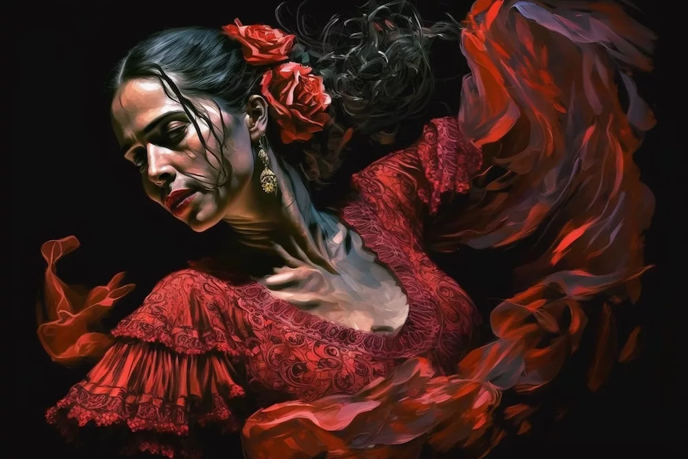 flamenco woman dancing in the night hyper realistic 40214dfd 0b2d 406f 9e7b 3f3fc3cb0dcd jpg