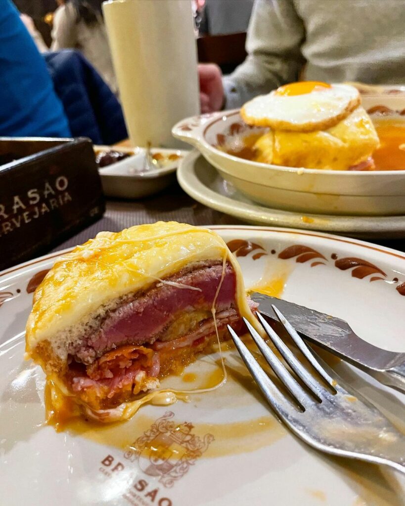 Francesinha sandwich