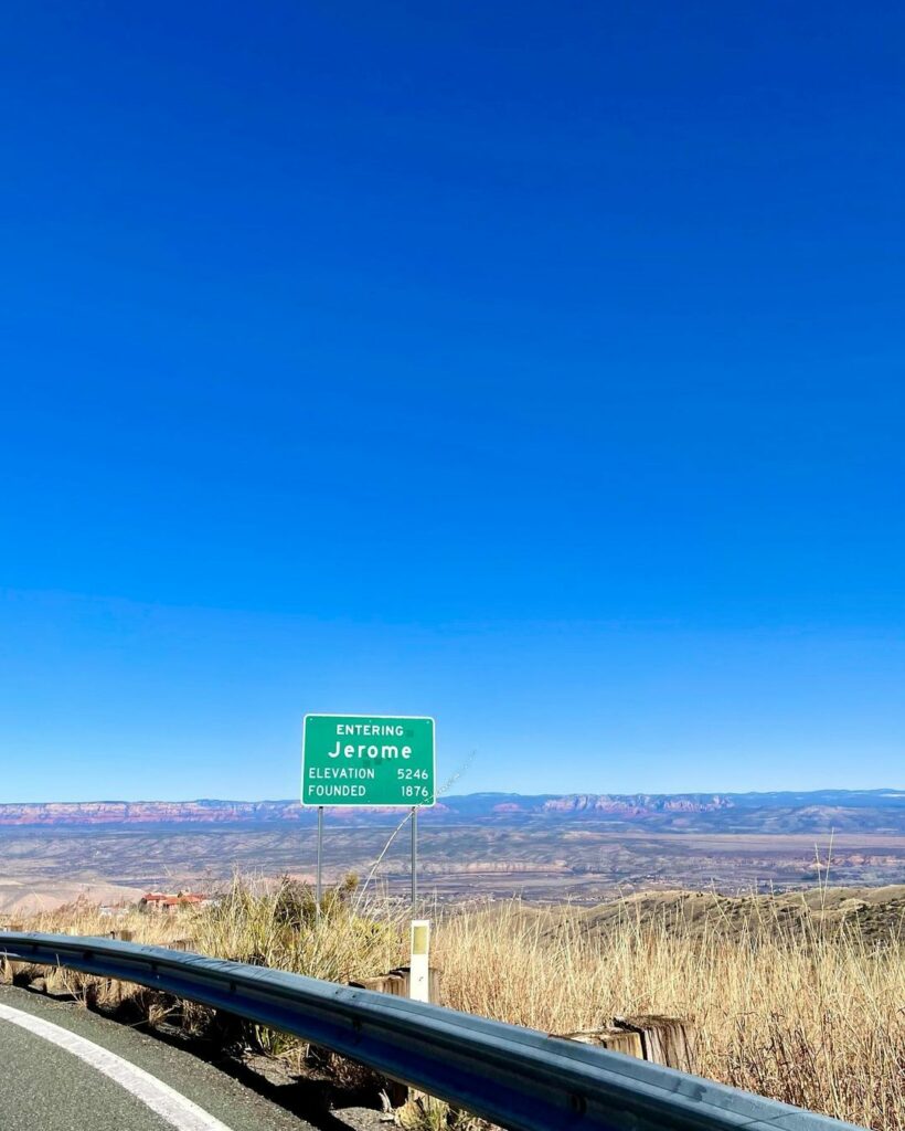 Jerome Road Sign