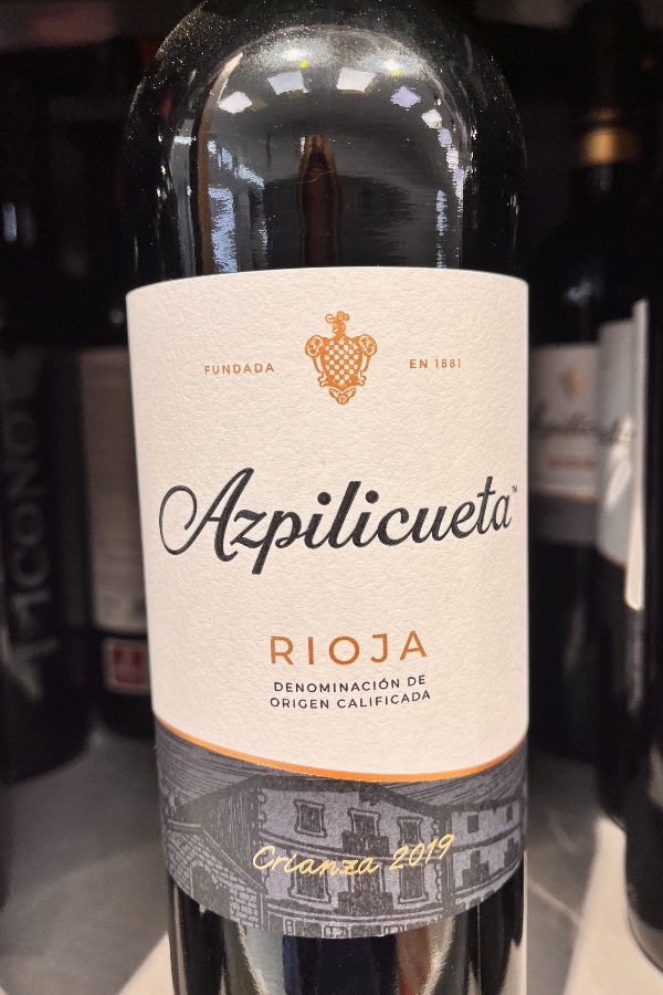 Rioja Wine Bottle