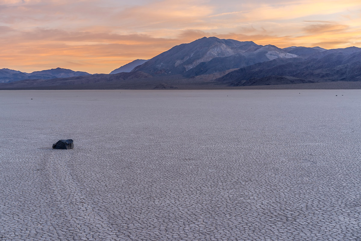 Moving Rocks in Death Valley