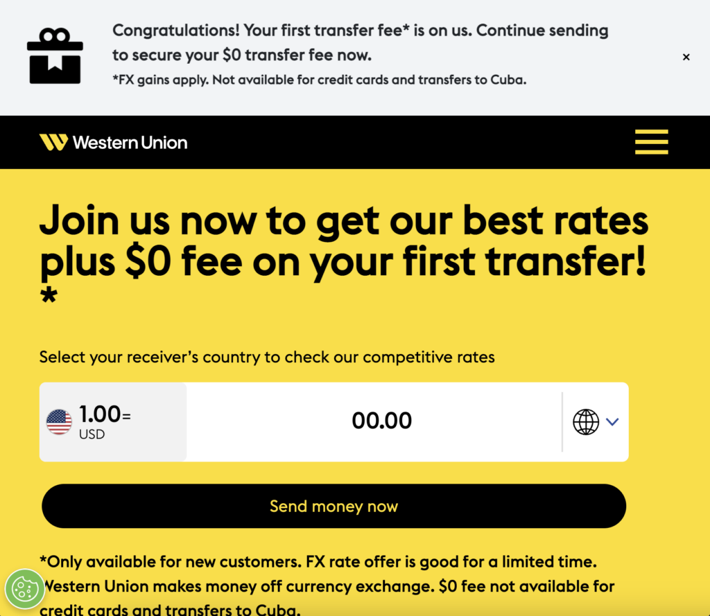 Western Union FX