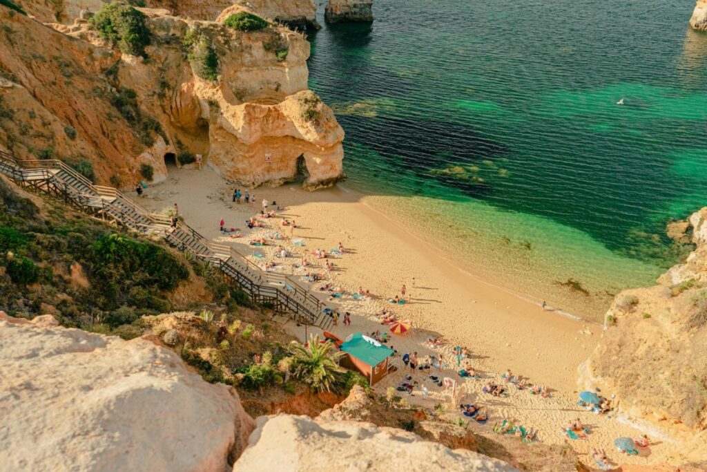 Beach in Lagos Portugal